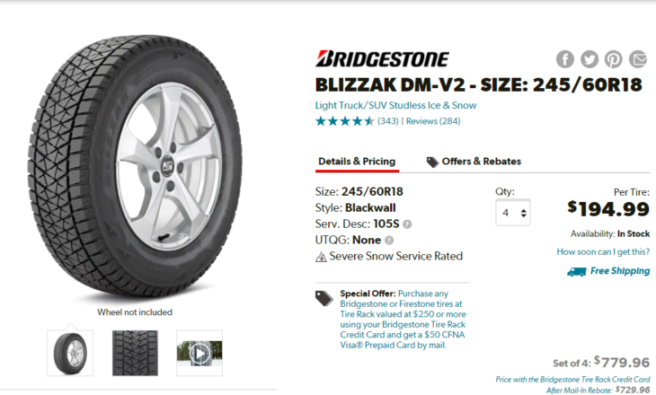 Best Tire for Honda CRV: The Top 6 Picks - DrivingTips.com