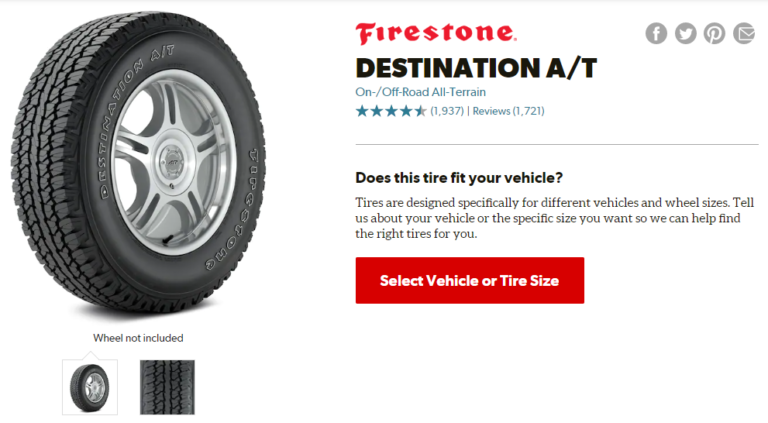 Firestone Destination A/T Review – Is This the Tire for You?